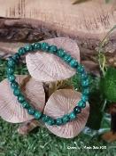 Bracelet Malachite ( 6 mm )