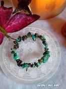 Bracelet turquoise baroque 