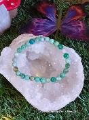 Bracelet Variscite ( 6 mm )