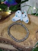 Bracelet labradorite ( 6 mm ) 