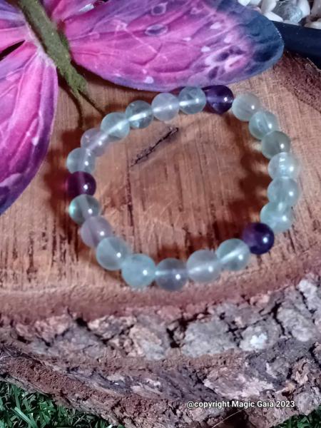 Bracelet Fluorite ( 8 mm )