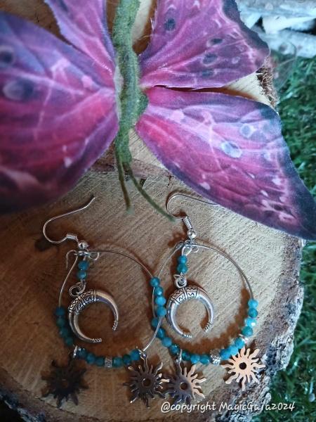 Boucles d'oreilles atlante 