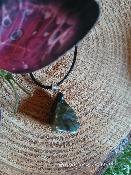 Pendentif Labradorite brute 