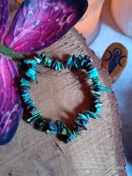 Bracelet turquoise baroque 