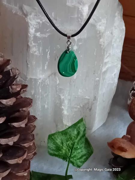 Pendentif Malachite 