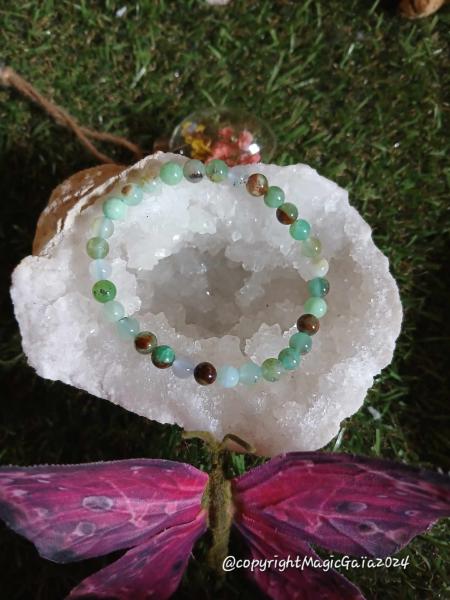 Bracelet Chrysoprase