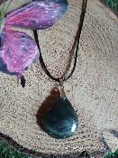 Pendentif  labradorite goutte