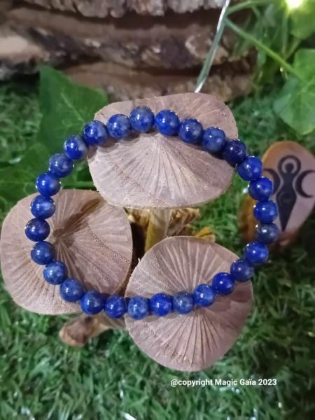 Bracelet Lapis lazuli ( 6 mm )