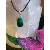 Pendentif malachite 