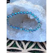 Bracelet aqua aura ( 6 mm ) 