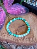 Bracelet Variscite ( 6 mm )