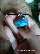 Pendentif  labradorite goutte