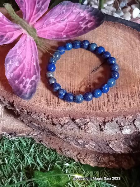 Bracelet Lapis lazuli ( 8 mm )