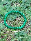 Bracelet Jade africain (  6 mm ) 